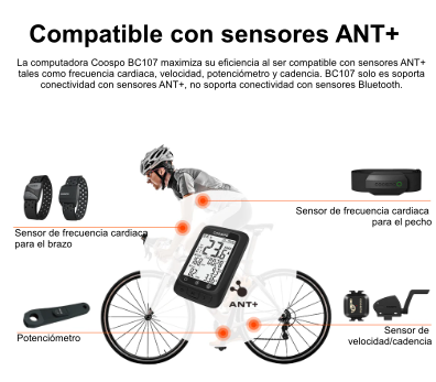 Ciclocomputador Coospo BC107