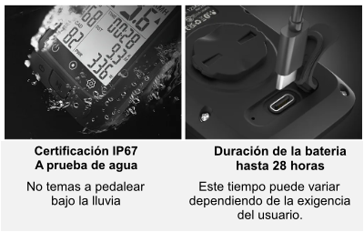 Ciclocomputador Coospo BC107