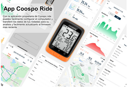 Ciclocomputador Coospo BC107
